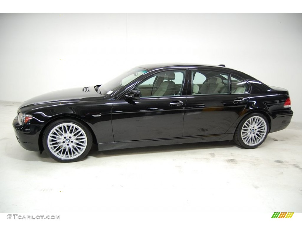 Jet Black 2007 BMW 7 Series 750Li Sedan Exterior Photo #62704616