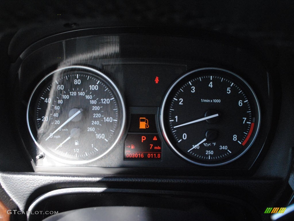 2011 BMW 3 Series 335i Sedan Gauges Photo #62704880