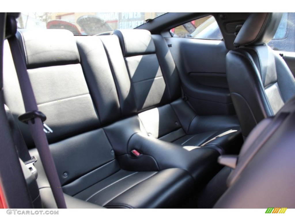 2007 Ford Mustang V6 Premium Coupe Rear Seat Photo #62705462