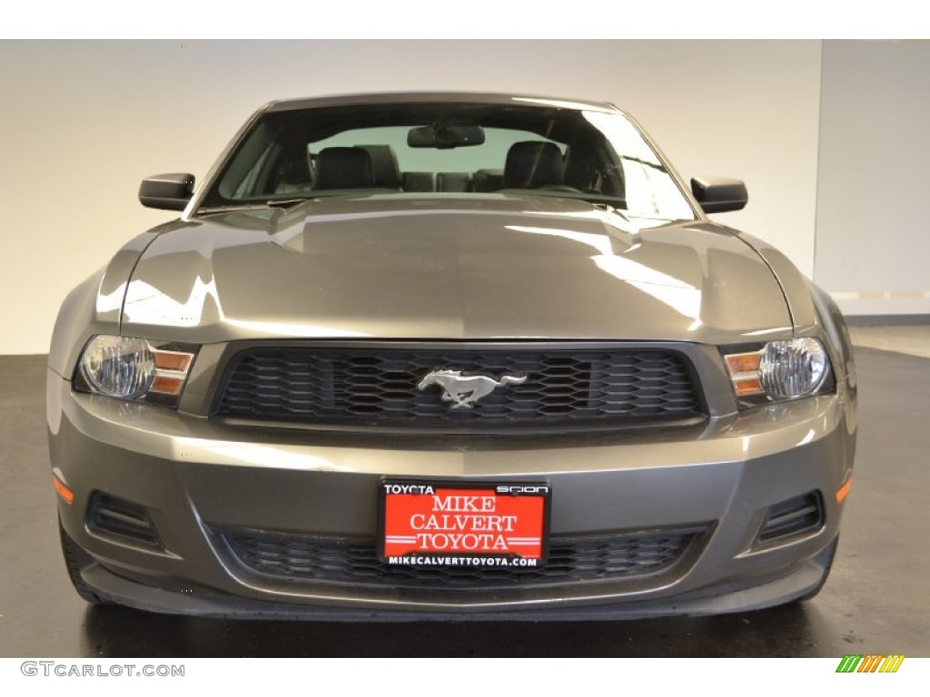 2011 Mustang V6 Premium Coupe - Sterling Gray Metallic / Charcoal Black photo #2