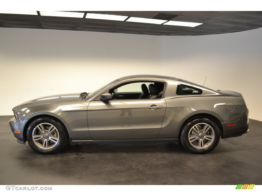 2011 Mustang V6 Premium Coupe - Sterling Gray Metallic / Charcoal Black photo #3