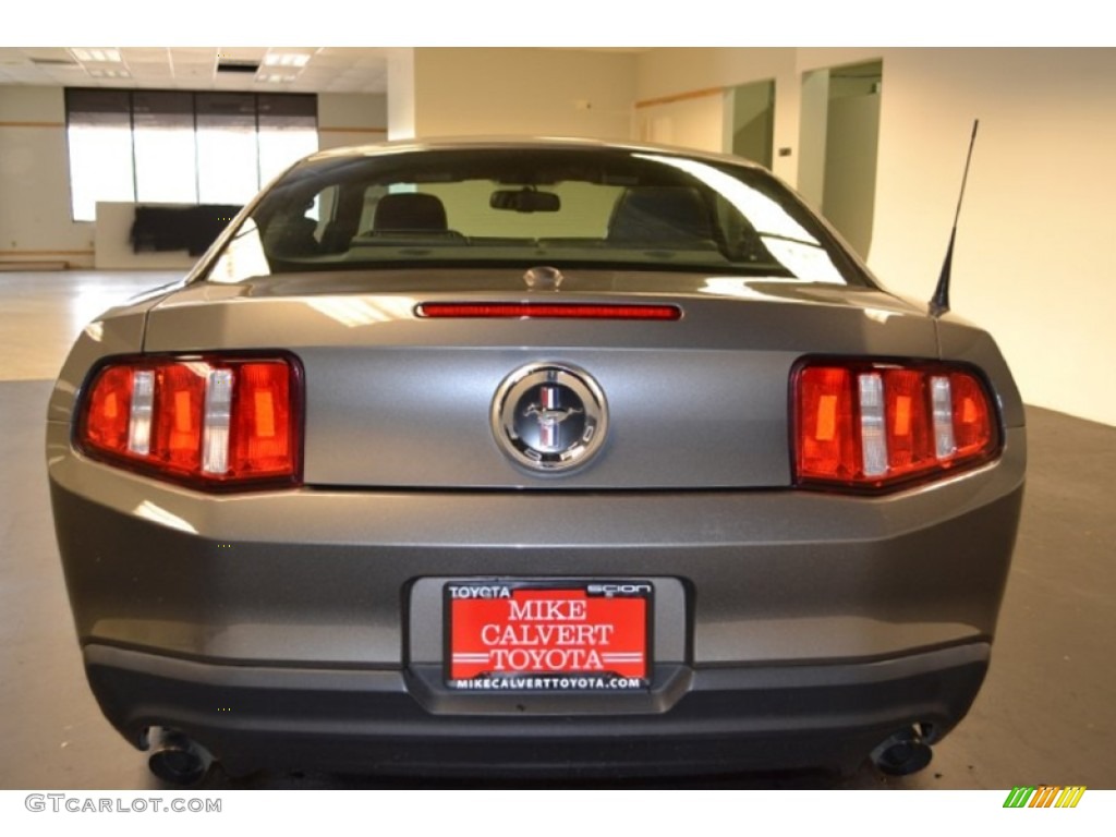 2011 Mustang V6 Premium Coupe - Sterling Gray Metallic / Charcoal Black photo #4