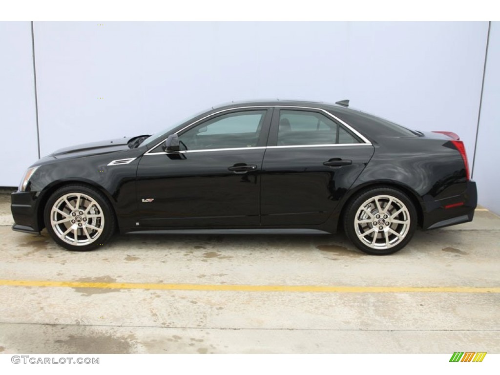 Black Raven 2009 Cadillac CTS -V Sedan Exterior Photo #62706275