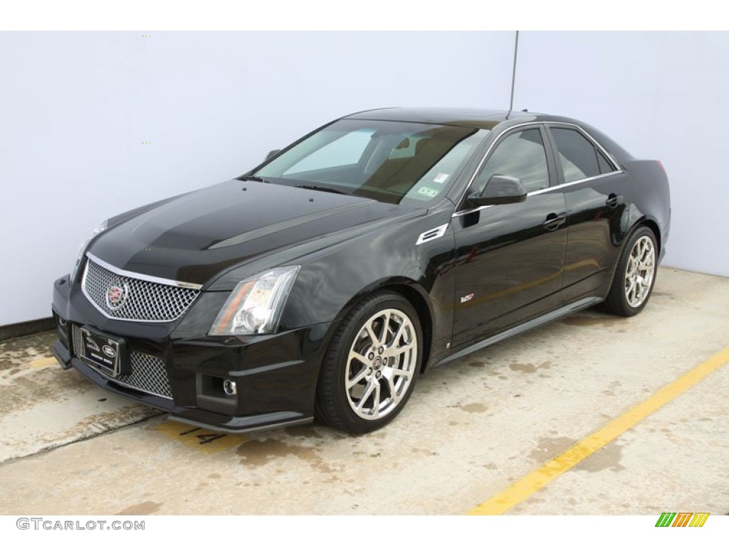 Black Raven 2009 Cadillac CTS -V Sedan Exterior Photo #62706287