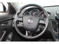 Ebony 2009 Cadillac CTS -V Sedan Steering Wheel