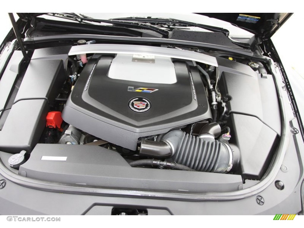 2009 Cadillac CTS -V Sedan 6.2 Liter Supercharged OHV 16-Valve LSA V8 Engine Photo #62706500
