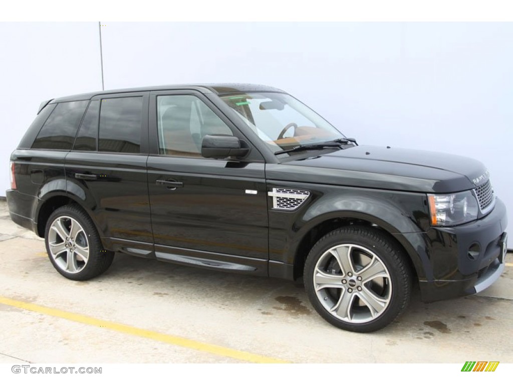 Santorini Black Metallic 2012 Land Rover Range Rover Sport Autobiography Exterior Photo #62707183