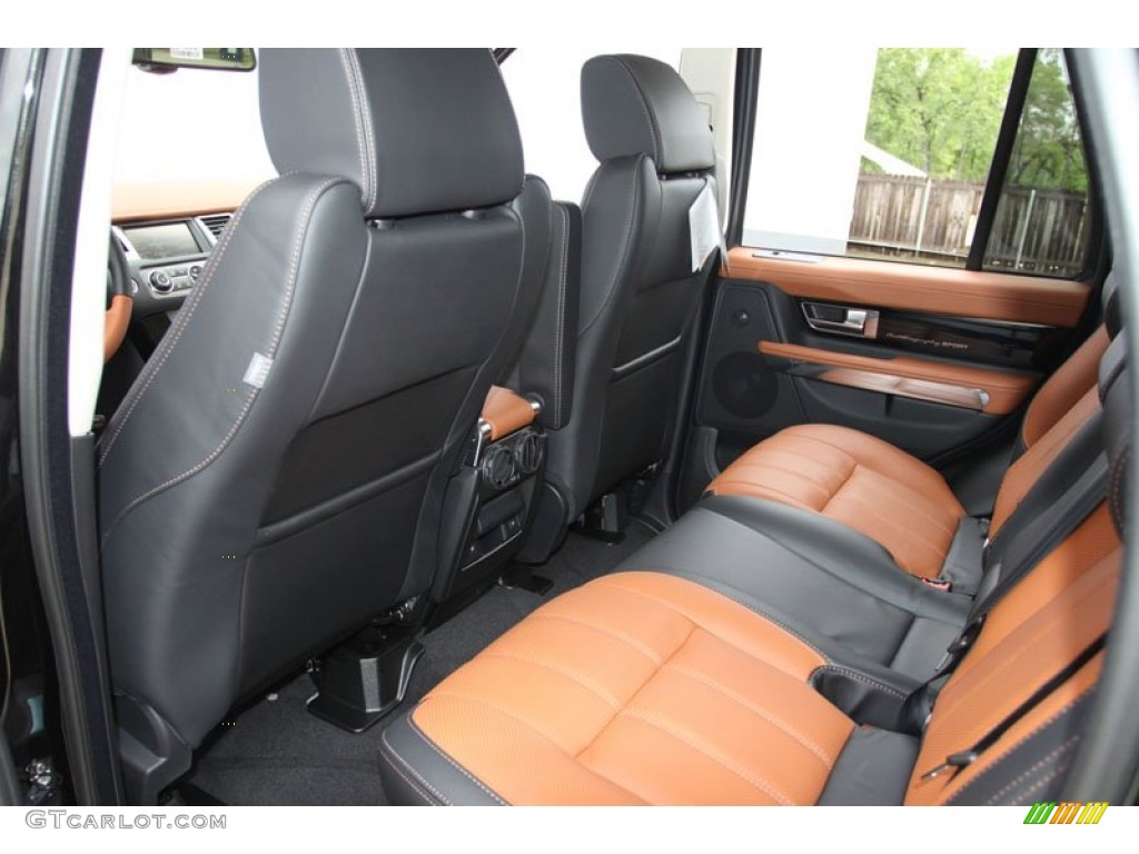 Autobiography Ebony/Tan Interior 2012 Land Rover Range Rover Sport Autobiography Photo #62707261