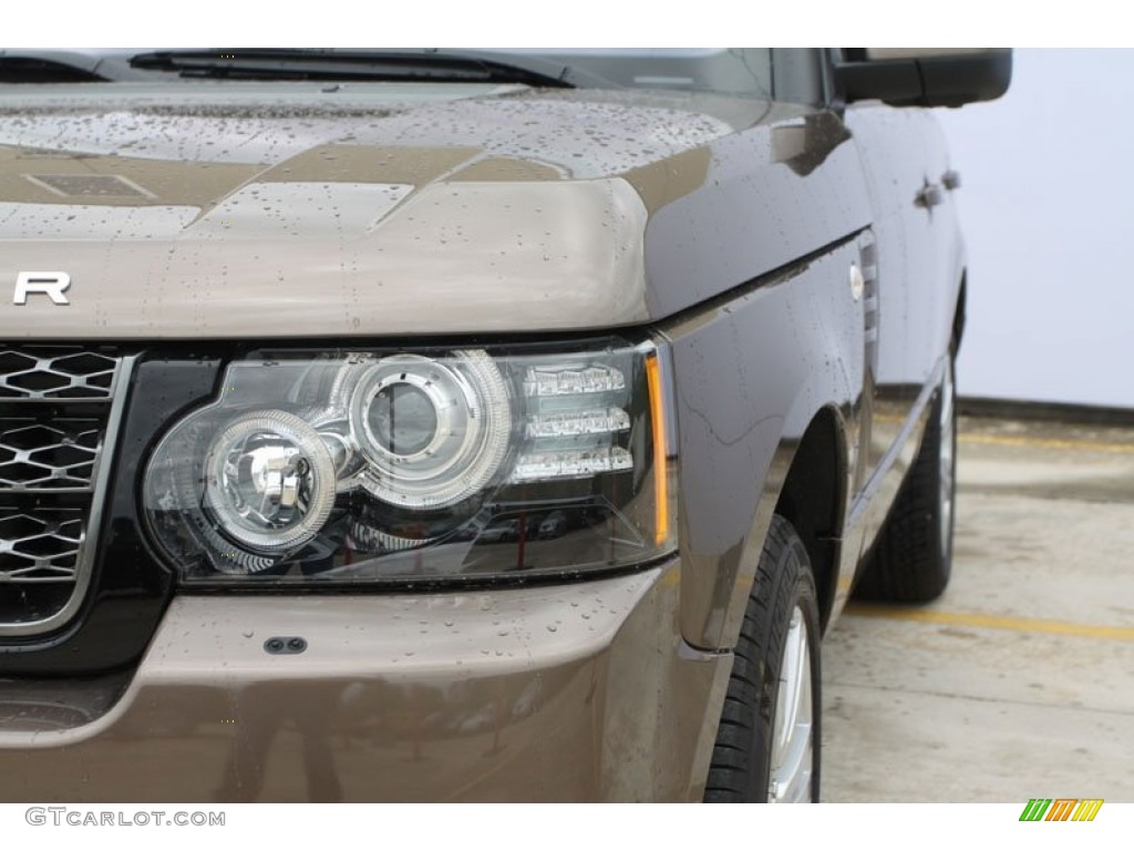 2012 Range Rover HSE LUX - Bournville Brown Metallic / Jet photo #8