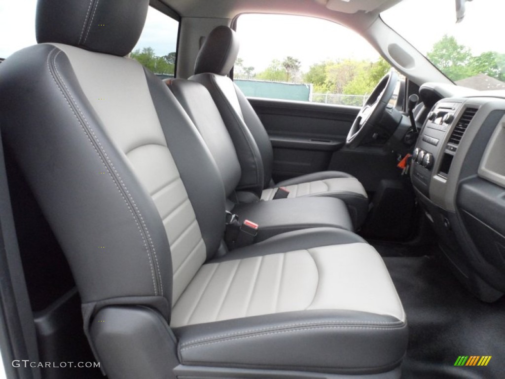 2011 Ram 1500 Express Regular Cab - Bright White / Dark Slate Gray/Medium Graystone photo #27