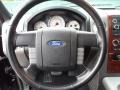 Black 2008 Ford F150 Lariat SuperCrew 4x4 Steering Wheel