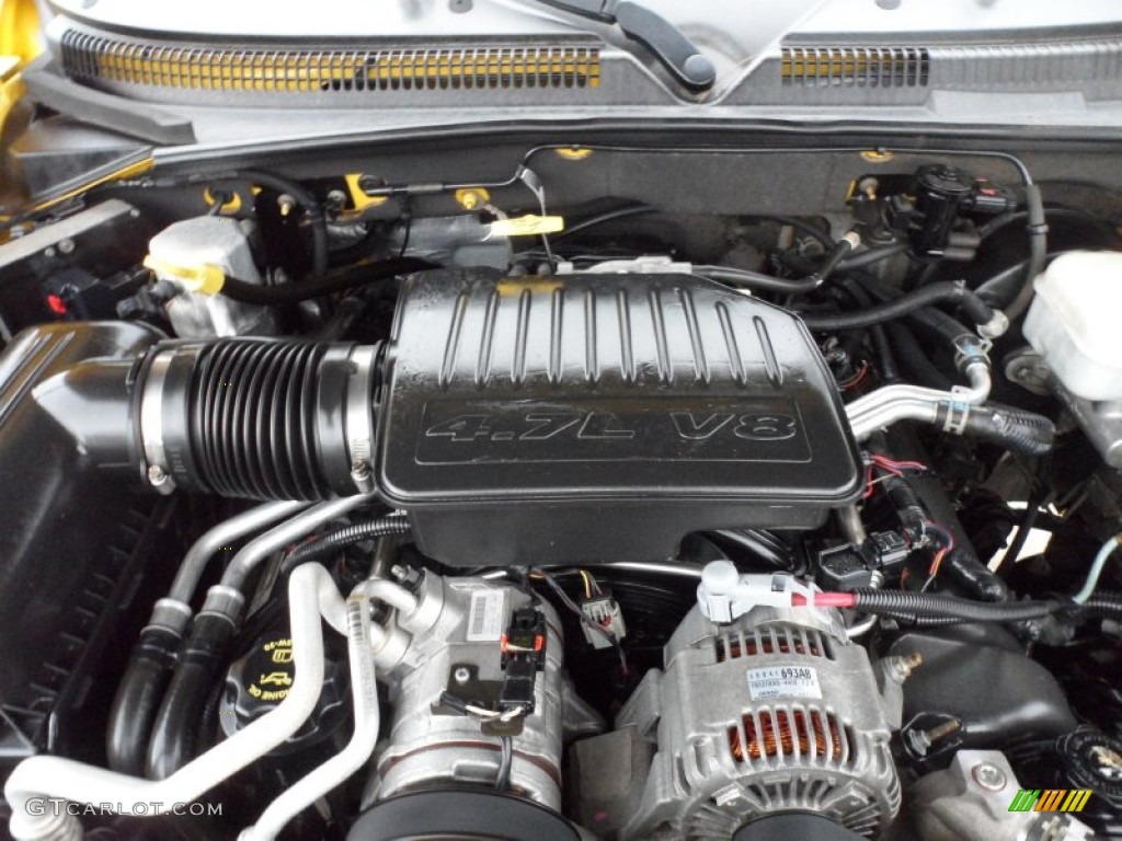 2006 Dodge Dakota SLT Sport Quad Cab 4.7 Liter SOHC 16-Valve PowerTech V8 Engine Photo #62709974