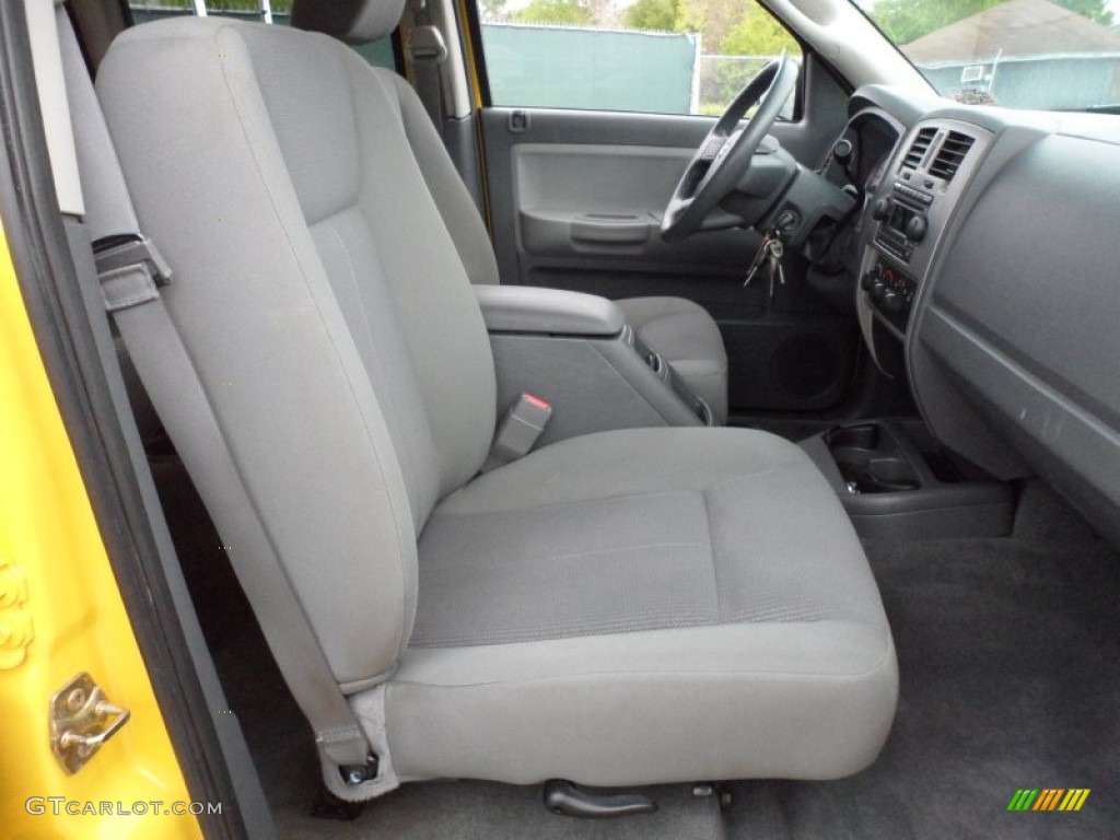 Medium Slate Gray Interior 2006 Dodge Dakota SLT Sport Quad Cab Photo #62709992