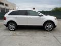 2013 White Platinum Tri-Coat Ford Edge Limited  photo #2