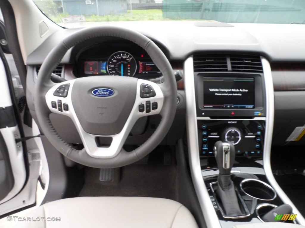 2013 Ford Edge Limited Medium Light Stone Dashboard Photo #62711003