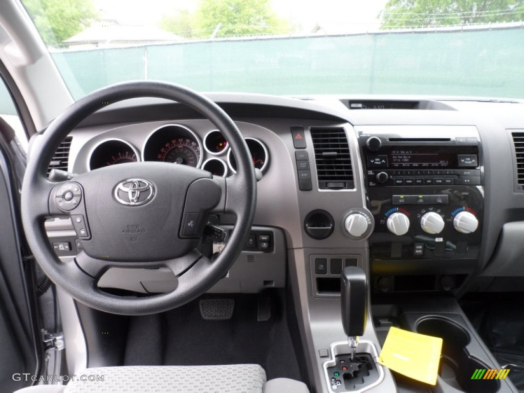 2012 Tundra Texas Edition Double Cab - Silver Sky Metallic / Graphite photo #27