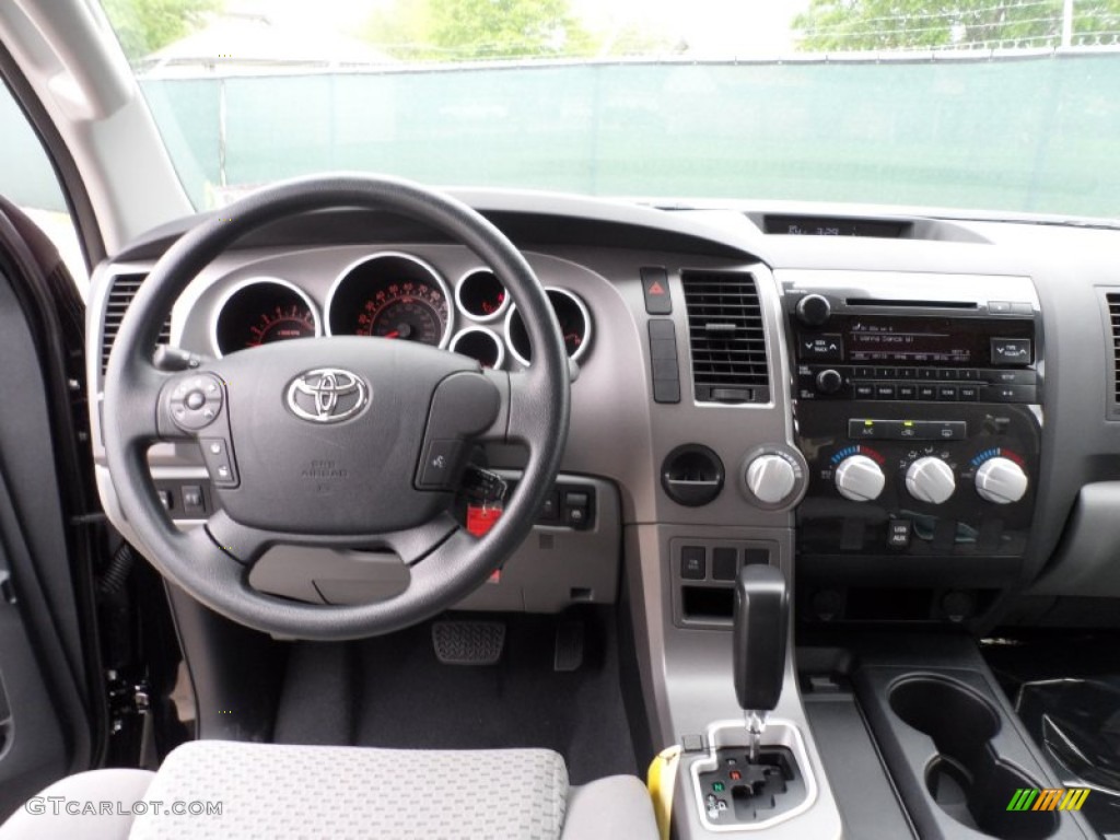 2012 Tundra Texas Edition CrewMax - Black / Graphite photo #27