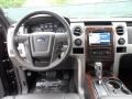 Black 2012 Ford F150 Lariat SuperCrew 4x4 Dashboard