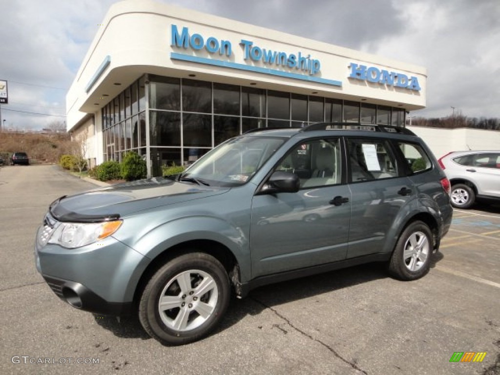 Sage Green Metallic Subaru Forester