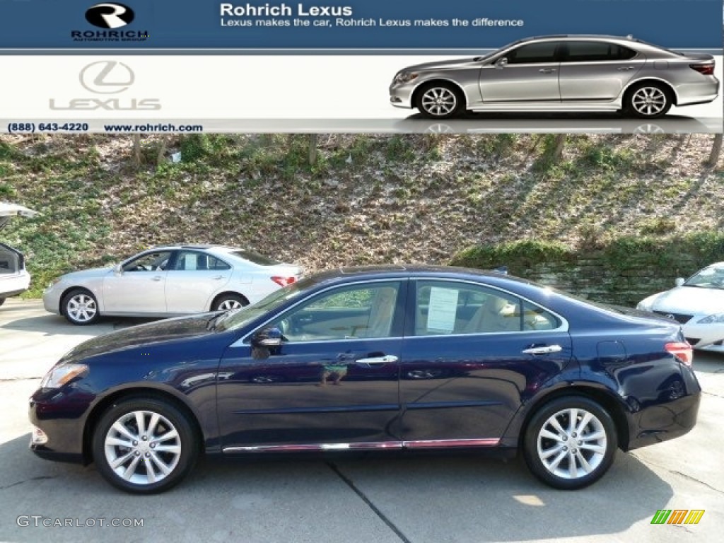 Deep Sea Blue Mica Lexus ES