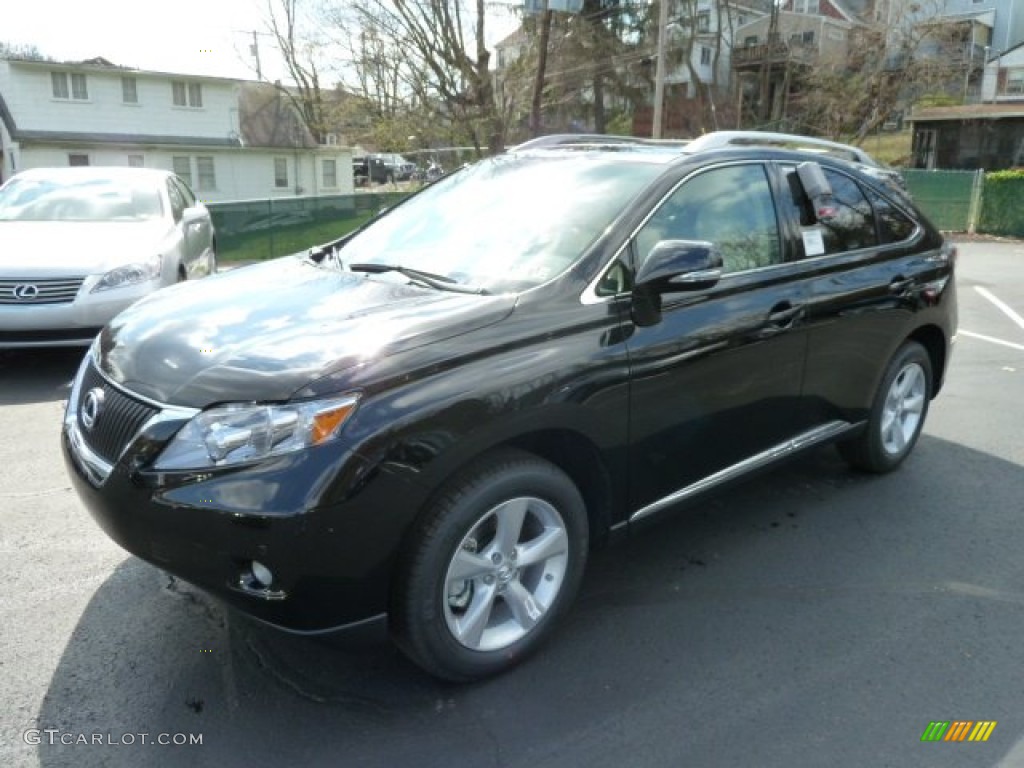 2012 RX 350 AWD - Stargazer Black / Parchment photo #8