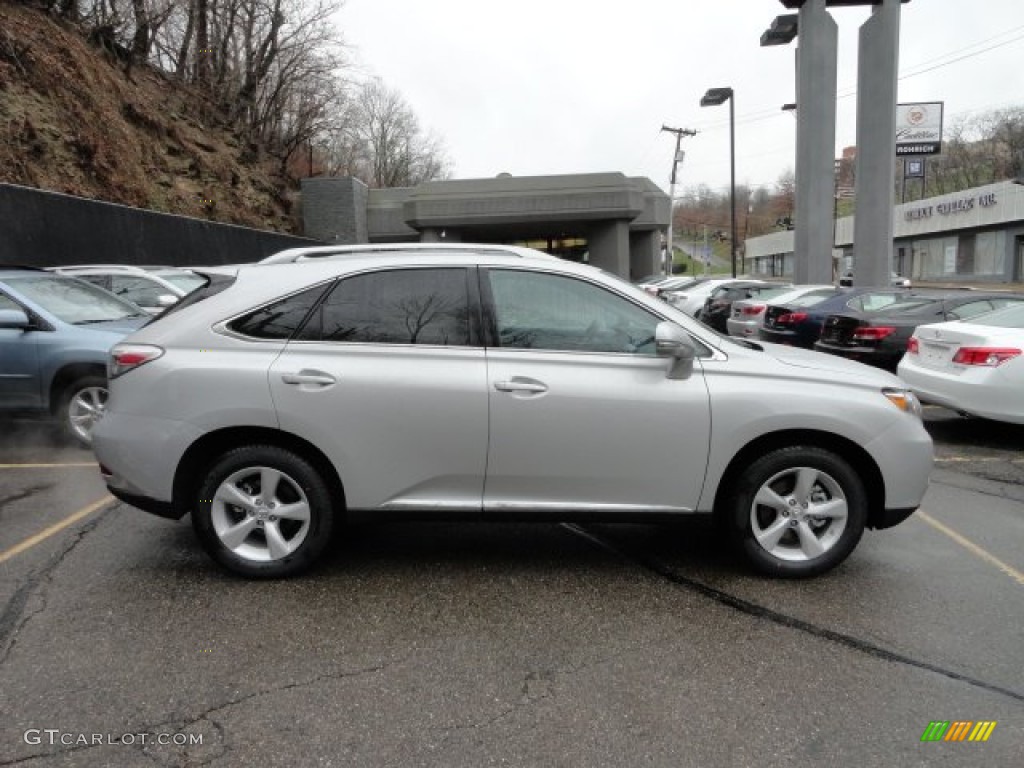 2012 RX 350 AWD - Tungsten Silver Metallic / Black photo #5