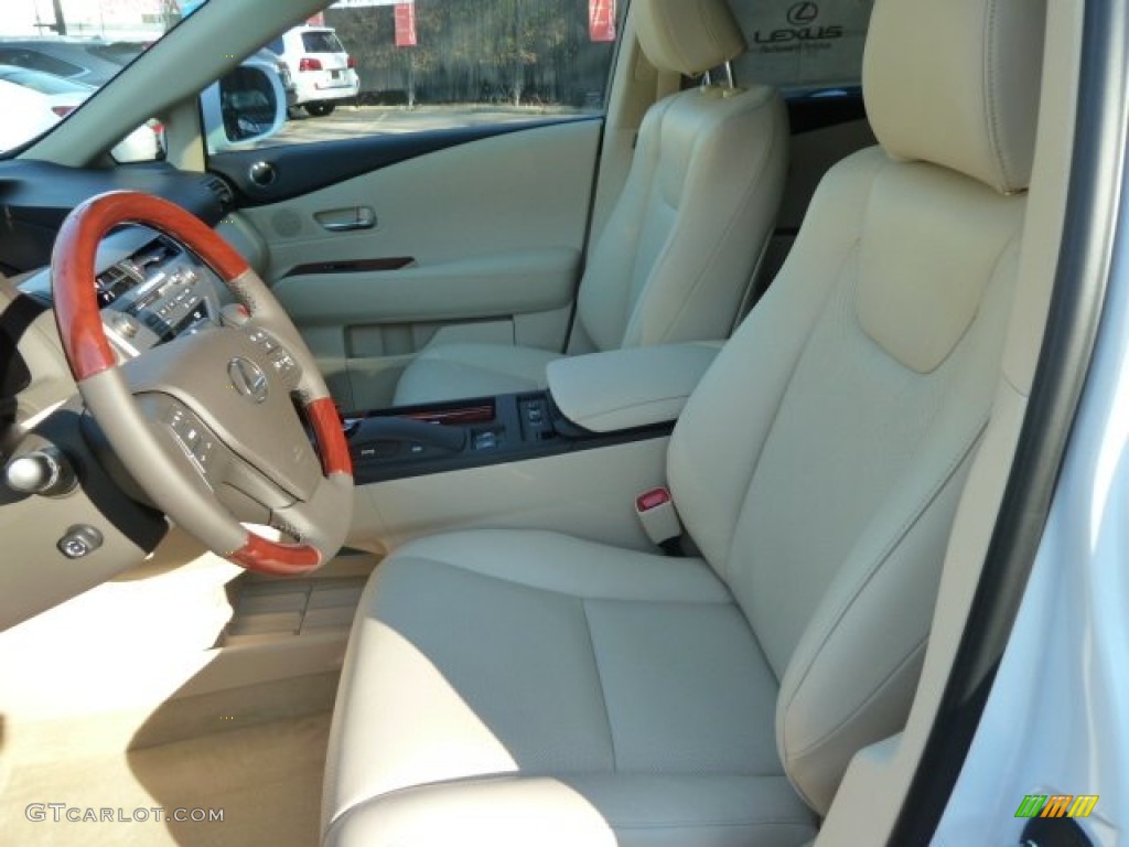 2012 RX 350 AWD - Starfire White Pearl / Parchment photo #10