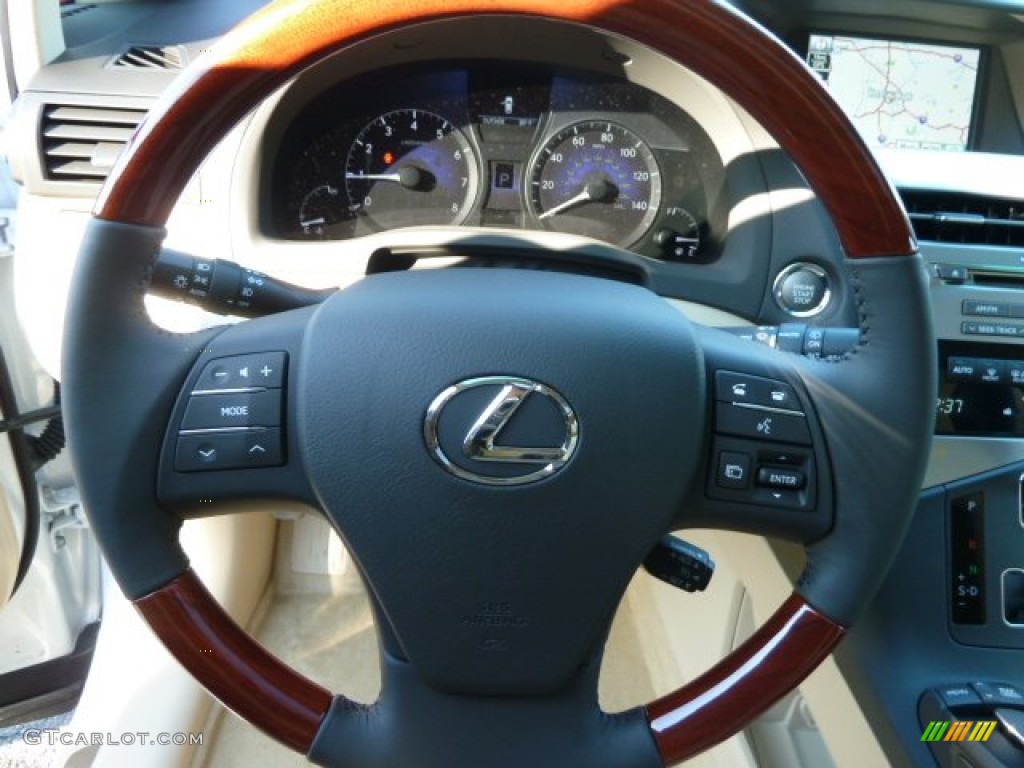 2012 RX 350 AWD - Starfire White Pearl / Parchment photo #16