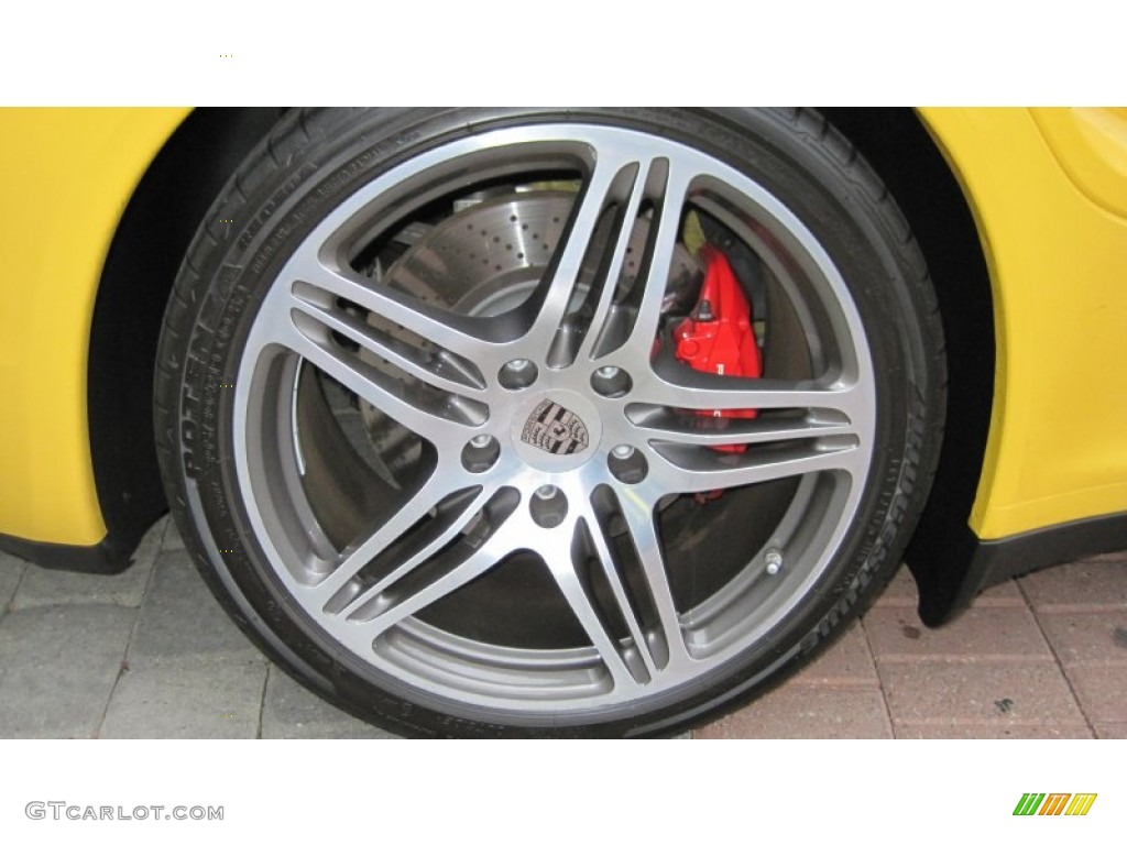 2007 911 Turbo Coupe - Speed Yellow / Black photo #24