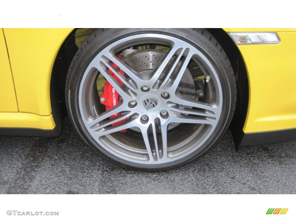 2007 911 Turbo Coupe - Speed Yellow / Black photo #25