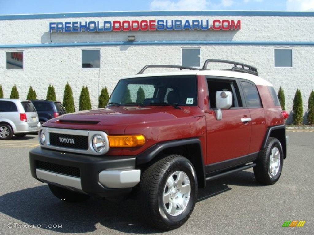 Brick Red Toyota FJ Cruiser