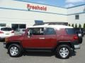 2010 Brick Red Toyota FJ Cruiser 4WD  photo #3