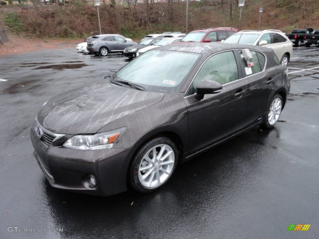 Fire Agate Pearl 2012 Lexus CT 200h Hybrid Premium Exterior Photo #62716087