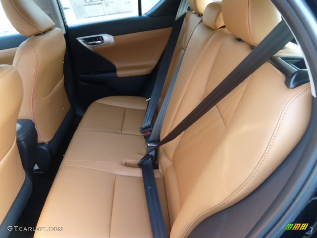 2012 Lexus CT 200h Hybrid Premium Rear Seat Photo #62716110