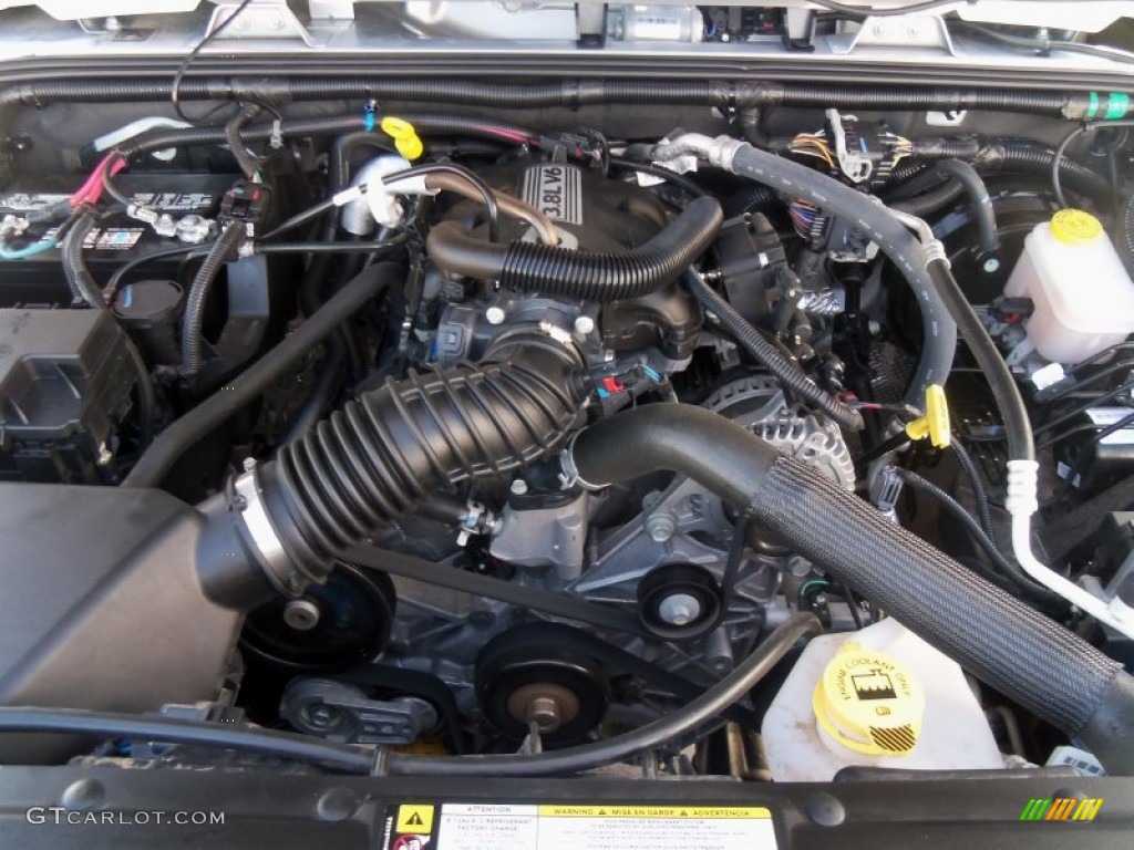 2011 Jeep Wrangler Unlimited Rubicon 4x4 3.8 Liter OHV 12-Valve V6 Engine Photo #62716432