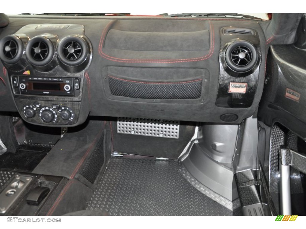 2008 Ferrari F430 Scuderia Coupe Black Dashboard Photo #62717975