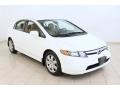 Taffeta White - Civic LX Sedan Photo No. 1