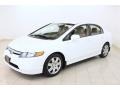 Taffeta White - Civic LX Sedan Photo No. 3