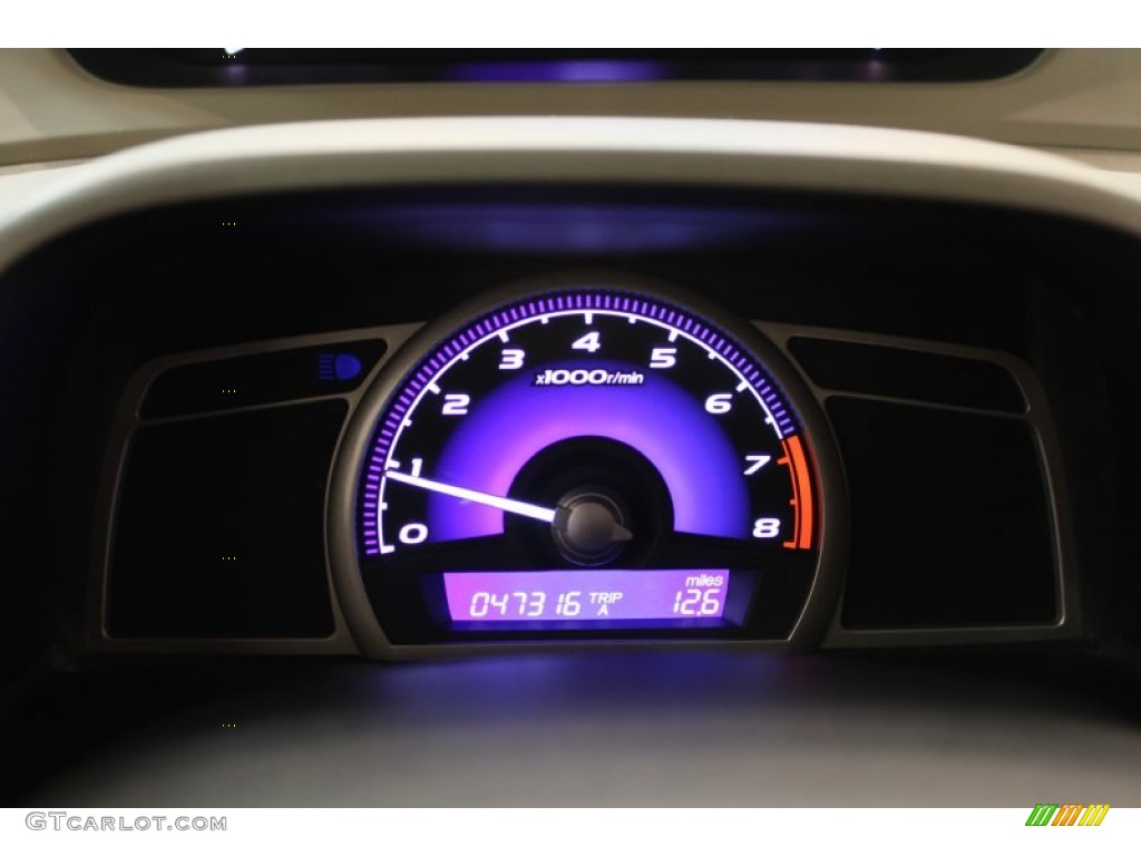 2008 Honda Civic LX Sedan Gauges Photo #62719135