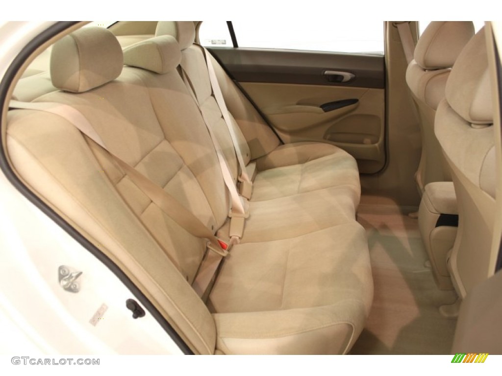Ivory Interior 2008 Honda Civic LX Sedan Photo #62719200