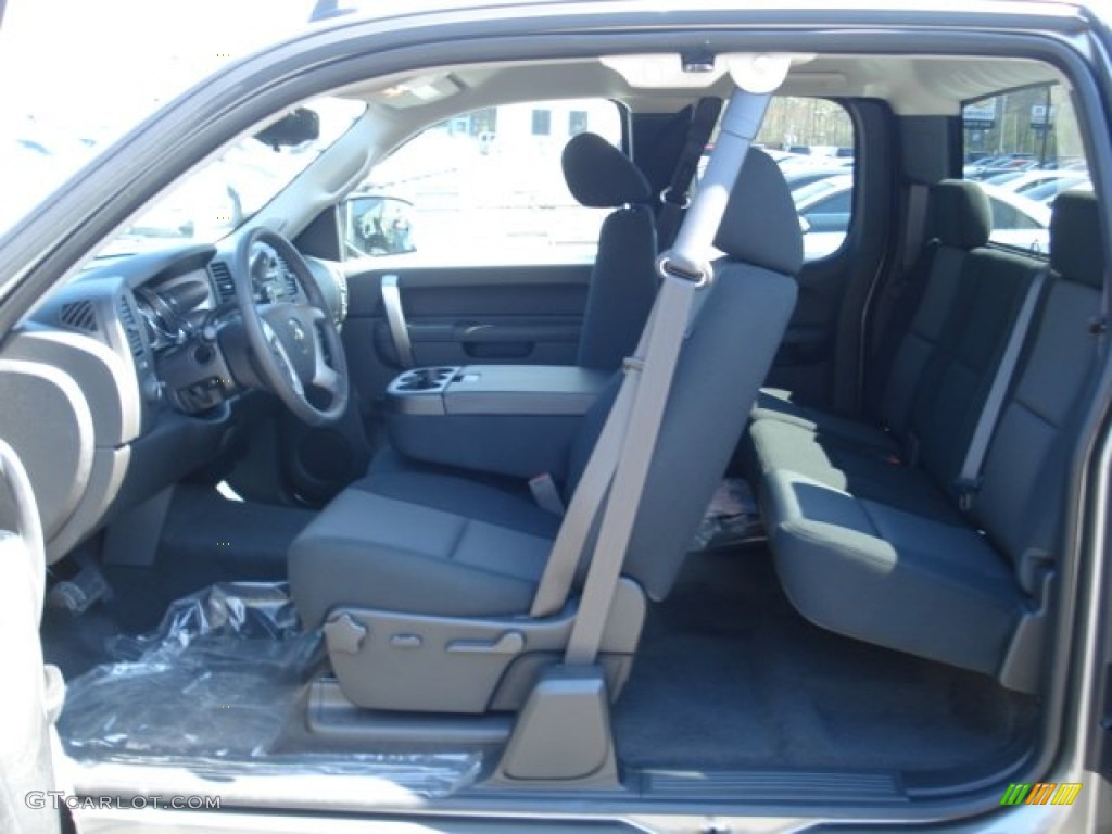 2012 Silverado 1500 LT Extended Cab 4x4 - Mocha Steel Metallic / Ebony photo #15