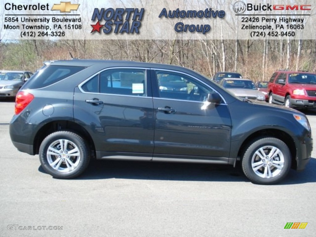 2012 Equinox LT - Ashen Gray Metallic / Jet Black photo #1