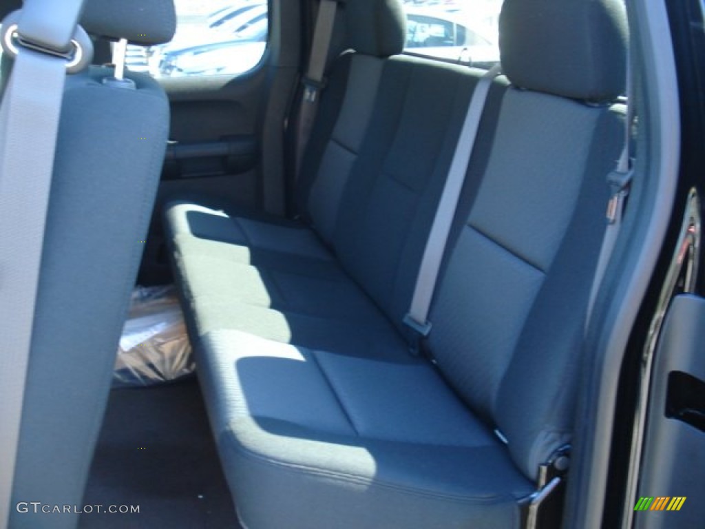 2012 Silverado 1500 LS Extended Cab 4x4 - Black / Dark Titanium photo #13