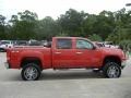 2008 Fire Red GMC Sierra 1500 SLT Crew Cab 4x4  photo #4