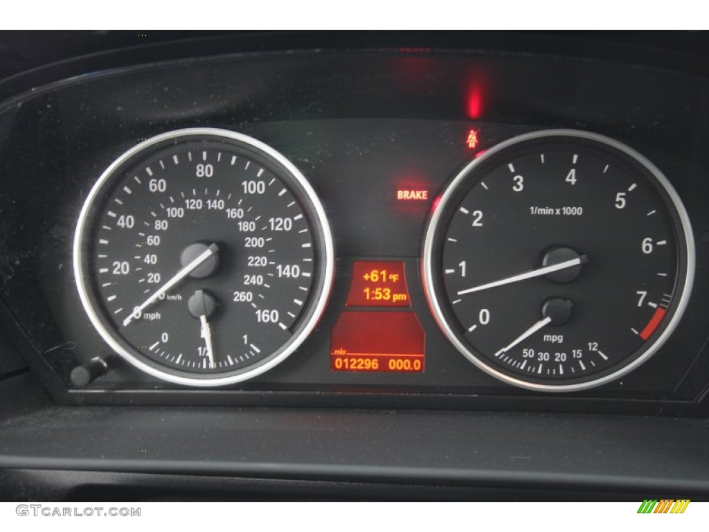 2010 BMW 5 Series 528i Sedan Gauges Photo #62722972
