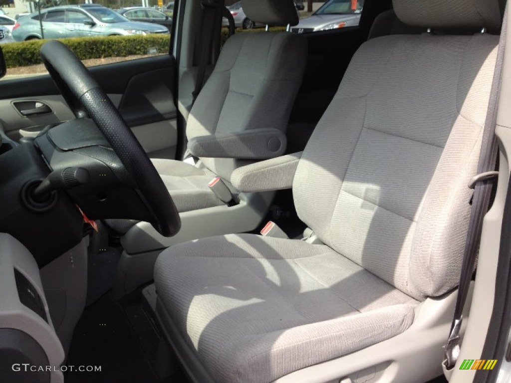 2011 Odyssey LX - Alabaster Silver Metallic / Gray photo #22