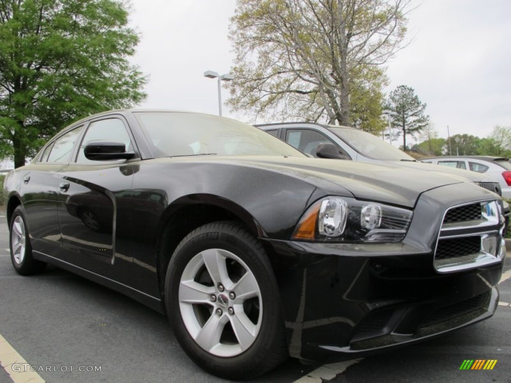 Brilliant Black Crystal Pearl 2011 Dodge Charger SE Exterior Photo #62723221