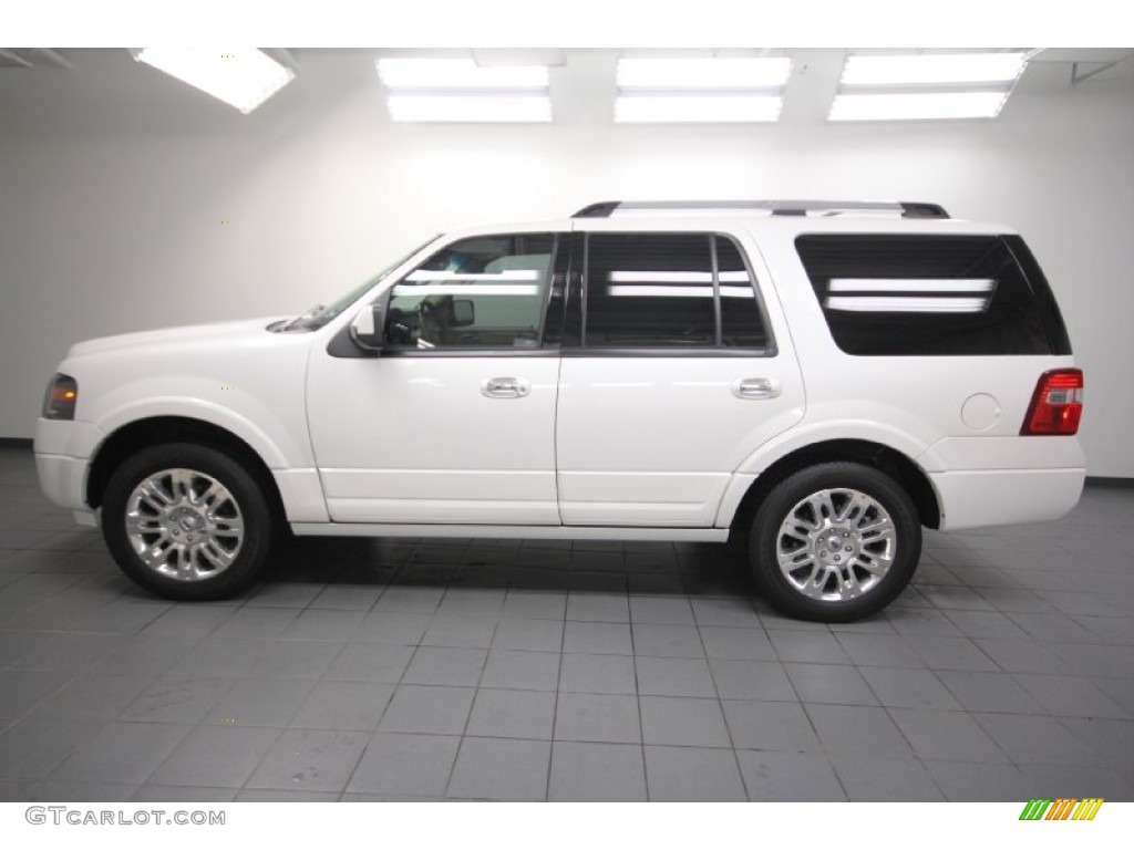 White Platinum Tri-Coat 2011 Ford Expedition Limited Exterior Photo #62723368
