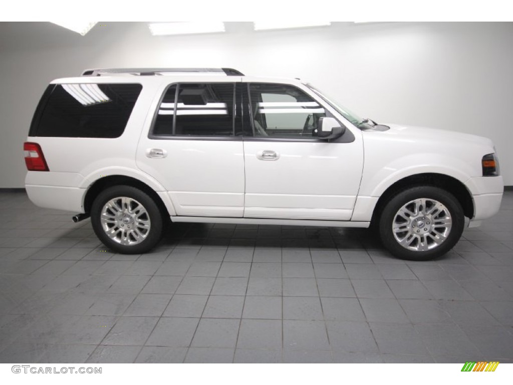 White Platinum Tri-Coat 2011 Ford Expedition Limited Exterior Photo #62723411