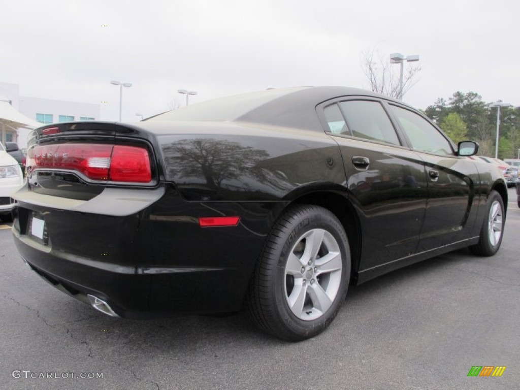 Pitch Black 2012 Dodge Charger SE Exterior Photo #62724209